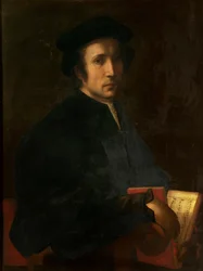 Portret van de Musicus Francesco dell